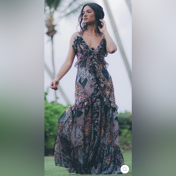 NWT SUKISO WOMEN'S ANGELINA DRESS IN PINK DECO Sz Small - Picture 1 of 14